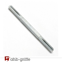 Vierkantstift abgesetzt verzinkt 8 / 8,5 / 8 x 150 mm Vierkant Spaltstift Stift