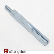 AHB Schraubwechselstift mit Gewinde M6 10/100 mm Drehwechselstift als Spaltstift