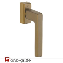 Hoppe Fenstergriff Austin Alu bronzefarben mittel matt SecuForte® 32-42