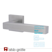 Südmetall Türgriff Galina II Quadro-R Top Speed® Kl.4 Edelstahl matt WC