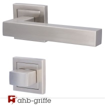 Südmetall Türgriff Galina II Square-R Top Speed Comfort® Kl.4 Edelstahl matt WC